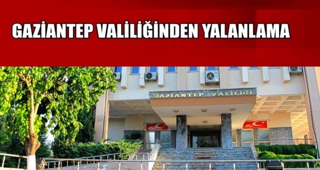 Gaziantep Valiliği Patlama Sesiyle İlgili Açıklama Yayınladı