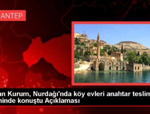 Bakan Kurum, Nurdağı’nda köy konutları anahtar teslim merasiminde konuştu Açıklaması