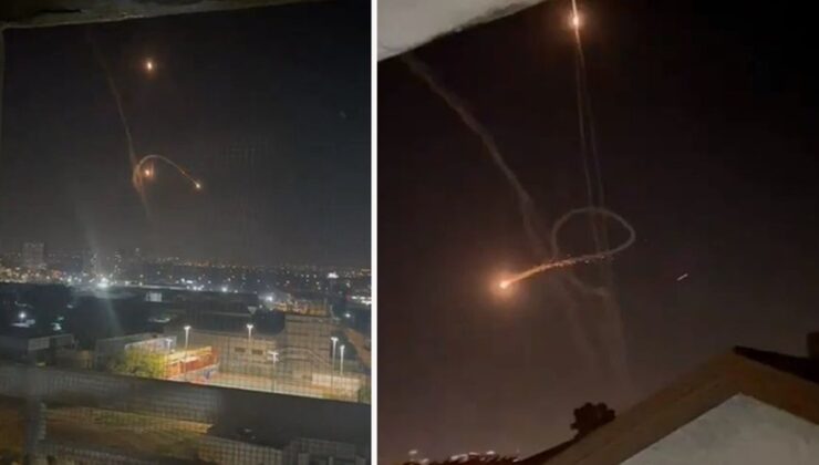 İsrail kendini vurdu! Demir Kubbe’nin ateşlediği füze Tel Aviv’e düştü