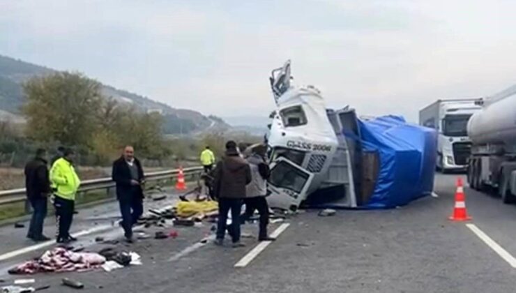 Osmaniye’de tıra geriden çarpan kamyon sürücüsü hayatını kaybetti
