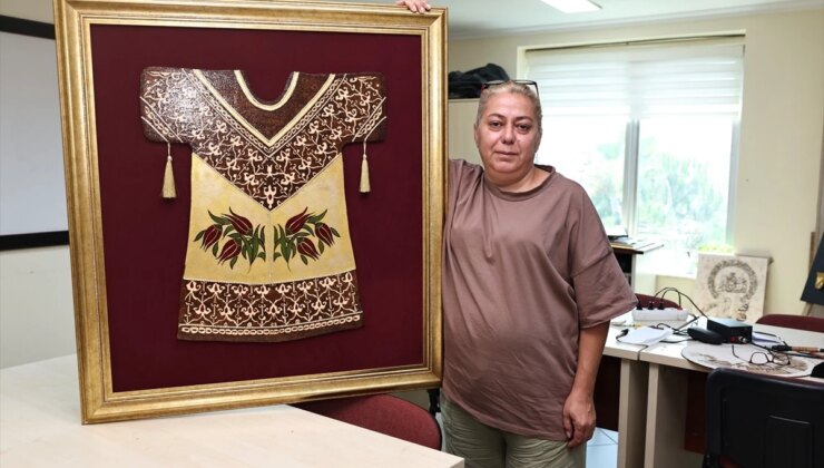 Bağcılar Belediyesi Bayan ve Aile Kültür Sanat Merkezi’nden Ahşap Yakma Sanatıyla Takviye