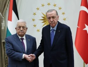 Cumhurbaşkanı Erdoğan, Filistin Devlet Başkanı Abbas’ı Kabul Etti
