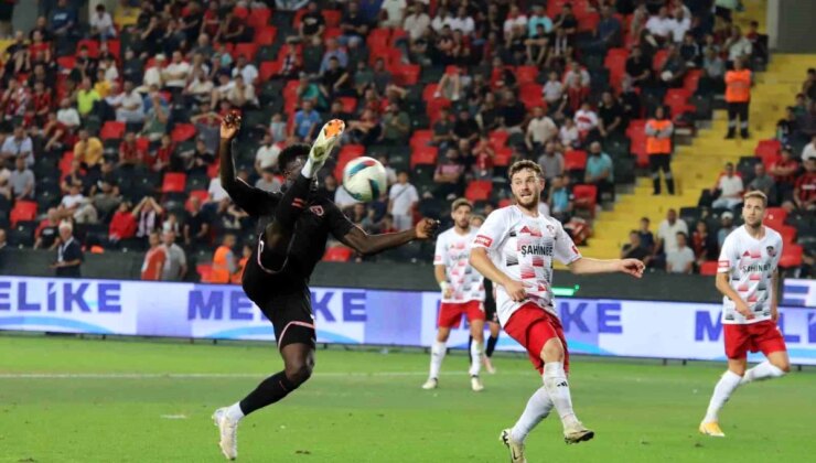 Gaziantep FK, Samsunspor’a 1-0 mağlup oldu