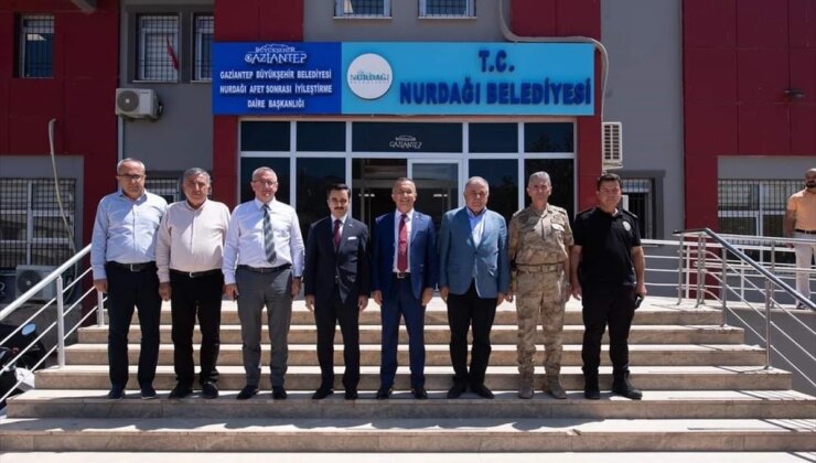 Gaziantep Valisi Kemal Çeber Nurdağı ilçesine ziyarette bulundu