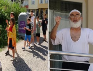 Park isteyen çocuklar hareket başlattı! Miniklerin sloganlarına mahalleliden dayanak