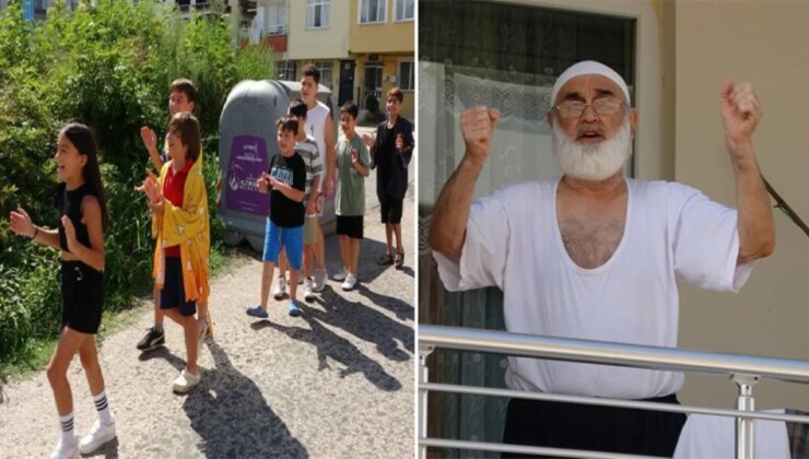 Park isteyen çocuklar hareket başlattı! Miniklerin sloganlarına mahalleliden dayanak