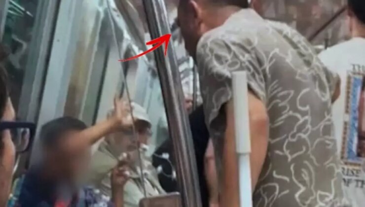 Yabancı asıllı çocuğa tokat atan şahıs yakalandı
