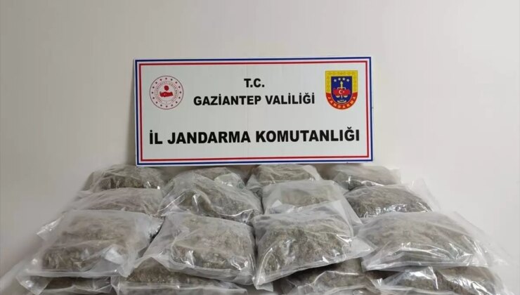 Gaziantep’te Yolcu Otobüsünde 32 Kilo Uyuşturucu Ele Geçirildi