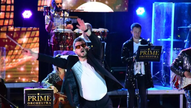 Ukraynalı Prime Orchestra, Antalya’da konser verdi