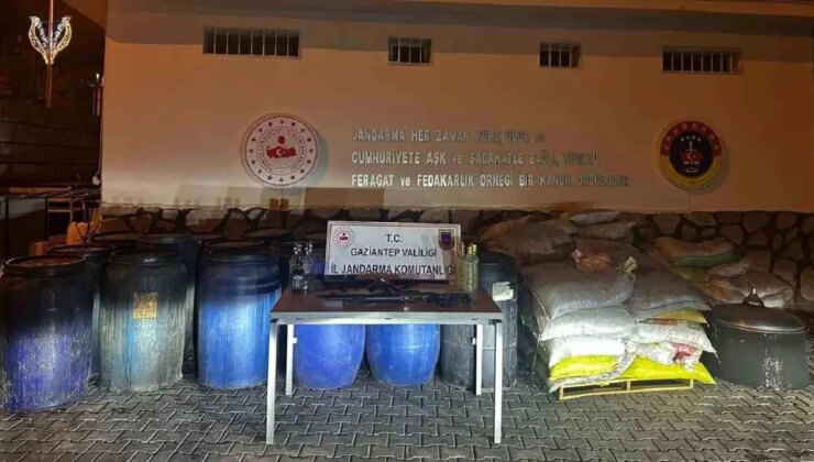 Gaziantep’te Düzmece Alkol Operasyonu: 4,500 Litre Ele Geçirildi