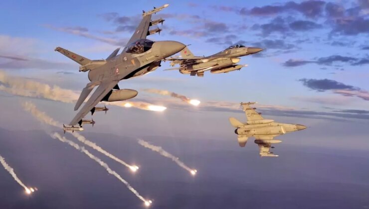Irak ve Suriye’nin kuzeyine hava harekatı! Terör amaçları yerle bir edildi