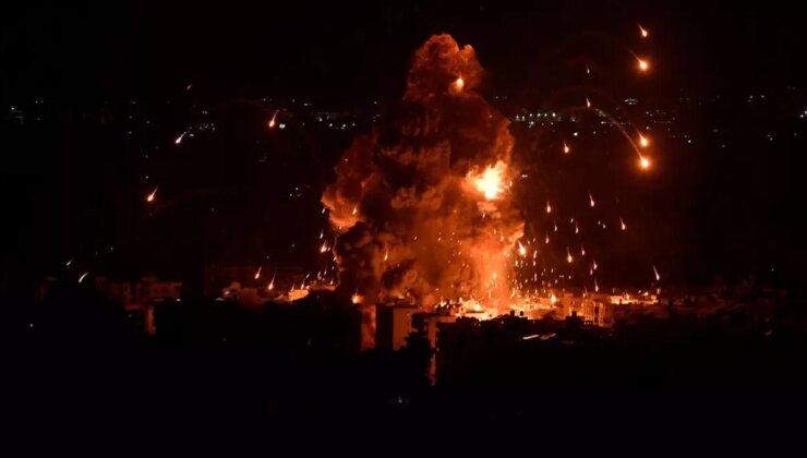 İsrail’den Beyrut’a peş peşe ağır bombardıman