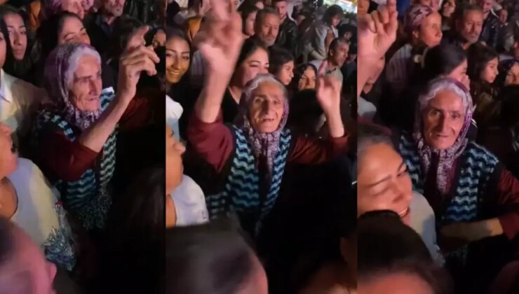 Şenliğe katılan yaşlı bayan gençliğini yaşadı