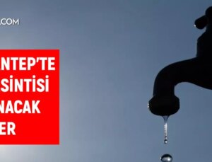 Gaziantep GASKİ su kesintisi! Nizip, İslahiye, Nurdağı 21-22 Kasım GASKİ su kesintisi listesi! Sular ne vakit gelecek?