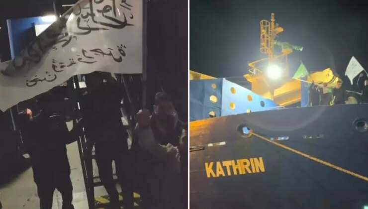 İsrail’e giden gemiye Haydarpaşa Limanı’nda baskın