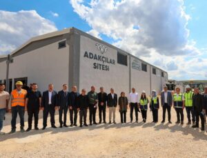Gaziantep’te modern Adakçılar Sitesi’nde sona yaklaşıldı